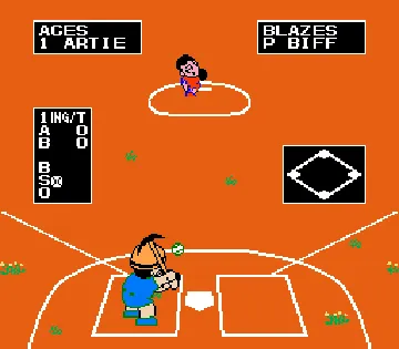 Dusty Diamond's All-Star Softball (USA) screen shot game playing